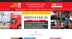 Desktop Screenshot of citysightsdc.com